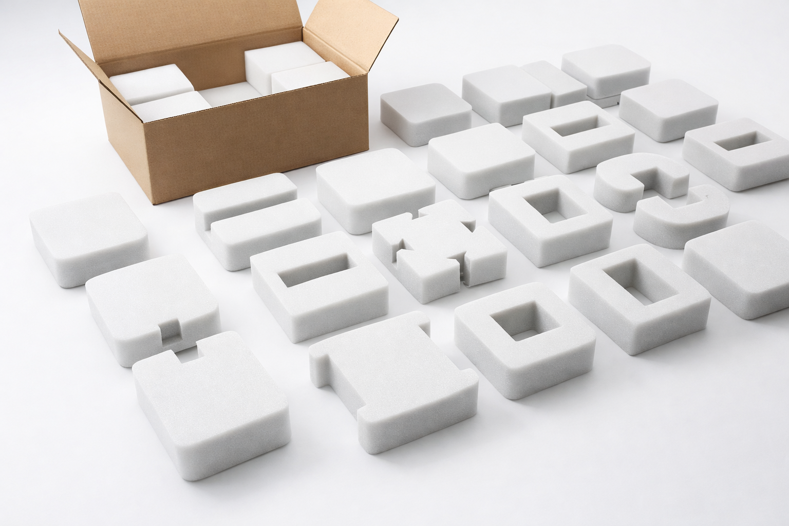 クッション材・緩衝材の実績イメージ